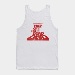 George A. Romero's Day of the Dead Zombie Horror Movie Tank Top